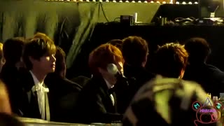 150122 BTS reaction to GOT7@Seoul Music ...