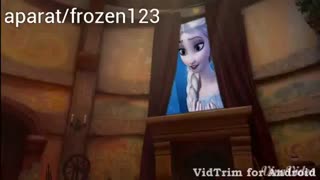 رابنزل برای جک و السا اهنگ میخونه