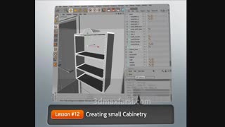 دانلود آموزش Digital-Tutors - Modeling Interiors in CINEMA 4D