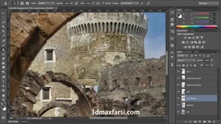 دانلود آموزش  Matte Painting Different Atmospheric Conditions in Photoshop