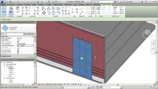 دانلود Modeling Curtain Wall Systems in Revit