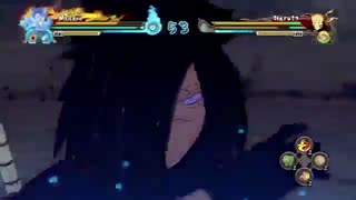 Madara's Perfect Susano'o vs Bijuu/Kurama Naruto