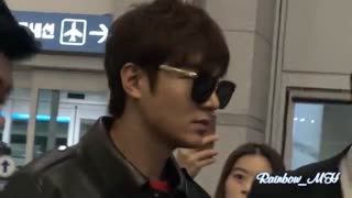 لی مین هو فرودگاه بازگشت به کره (دو روز پیش)