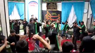 عزاداری شب اربعین 94 با مداحی حاج سید عبدالله موسوی