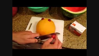 هندوانه شب یلدا ، بچه