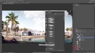 آموزش پست پروداکشن در معماری با فتوشاپ ویری Post Production