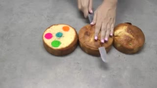 آموزش کیک نقطه ای