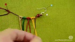 گوشواره زیبا دست ساز خود شما