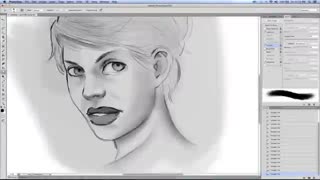 آموزش نقاشی دیجیتال با فتوشاپ  با زیرنویس انگلیسی