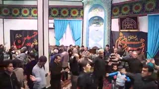 مراسم عزاداری شام غریبان حضرت رسول اکرم(ص) و امام حسن(ع)