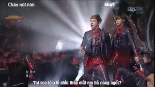 اجرای فوق العاده زیبای آهنگcatch meازگروهTVXQ(تقدیم به اونایی که عاشق این آهنگن)