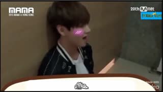 [زیرنویس فارسی] (BTS - MAMA 2015 Idol countdown (funny