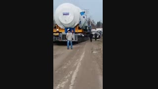 ✔️ انتقال توربین گاز نیروگاه سیکل ترکیبی 460 مگاواتی غرب مازندران