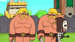 barbarian red balloon کلش آو کلنز