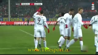 پیروزی دشوار بایرن مونیخ با درخشش لواندوفسکی