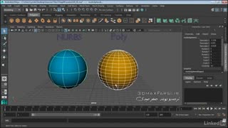 آموزش فارسی مدلسازی  مایا NURBS polygons  به زبان ساده