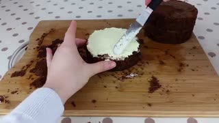 کیک به شکل گلدان پاپ کیک گل رز