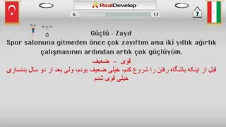 آموزش کلمات زبان ترکی استانبولی | کلمات متضاد | قسمت دوم