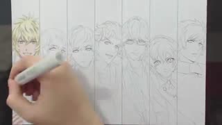 (Speed Drawing) - HE☆VENS HD (Uta no Prince-sama)