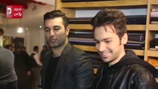 میلاد کی مرام و پژمان بازغی در جشن تولد خانه ای که پاتوق لباس سوپراستارهای ایران است/پشت صحنه هایی دیدنی