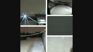 هوراااا مشهد داره برف میباره