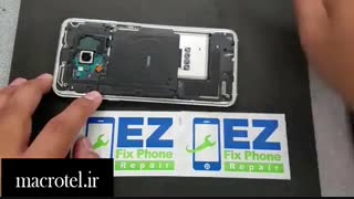 آموزش تعویض تاچ و ال سی دی S8 Plus در macrotel.ir