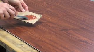 رفع خراش سطحی کفپوش لمینیت