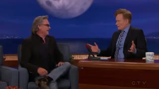 حضور Kurt Russell  در برنامه Conan O'Brien Show