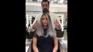 آموزش تکنیکهای رنگ کردن مو سر