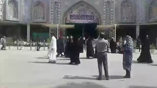 کاروان زیارتی آل طاها در کربلای معلی