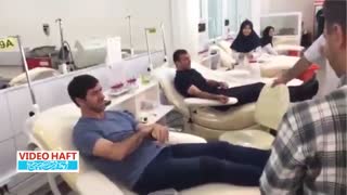 اهدای خون خیلی قرمز!