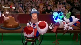 سکانس اتحاد برای پیروزی در فیلم هرج‌ومرج فضایی(Space Jam,1996)