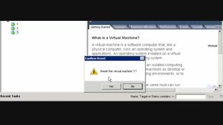 آموزش ریست دادن ماشین مجازی ار طریق وی ام ور