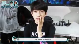 GOT7 "افسانه ی دریای آبی " کات بک استیج زیر آبی رفتن جین یونگی و دختر کوچولوعه -_-  باحاله ببینید