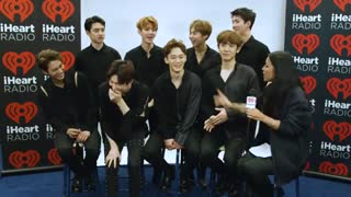 مصاحبه جذاب اکسو با i Heart Radio + زیرنویس فارسی! ___حتتتمن ببینین جر میخورین از خنده ! XD