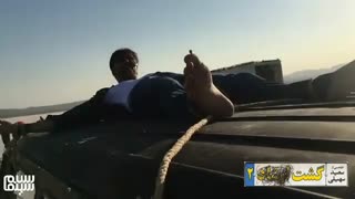 پشت صحنه یک سکانس سخت از فیلم گشت ۲