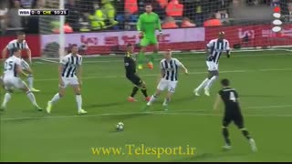 چلسی 1 - وست برومویچ 0 ؛ قهرمانی آبی ها با گل باتشوایی