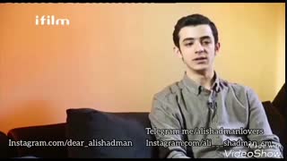 مصاحبه علی شادمان با شبکه ای فیلم