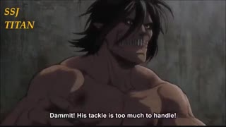 نبرد ارن با تایتان زرهپوش پارت 2 Attack on titan