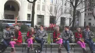 قرینه سازی مردم در خیابون ها و عکس العمل بقیه