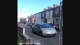 گاز دادن لامبورگینی  هوراکان