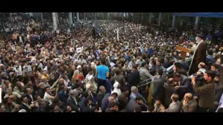 خروش حامیان انقلاب در آرزوی وصال رئیسی