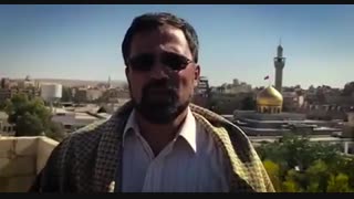 مسعود شجاعی )یکی از هنرمندان( هم در سوریه از رئیسی حمایت کرد