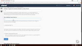 آموزش cPanel - قسمت 58 Leech Protection