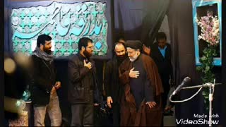 حمایت مداح کشوری آقای مختاری از رئیسی و تشکر از قالیباف