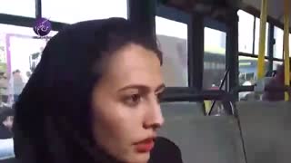 بصورت خودجوش دانشگاه آزاد اتوبوس رایگان گذاشته برا حمایت روحانی !!!