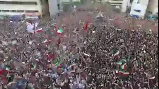 غوغای حامیان رئیسی در مشهد