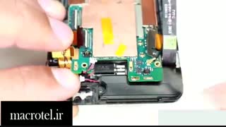 آموزش تعویض تاچ و ال سی دی HTC One mini درmacrotel.ir