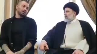 دیدار رئیسی با امیر تتلو