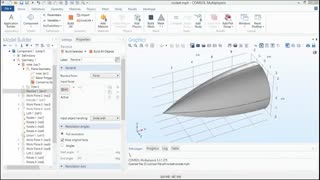آشنایی با محیط طراحی هندسه در کامسول